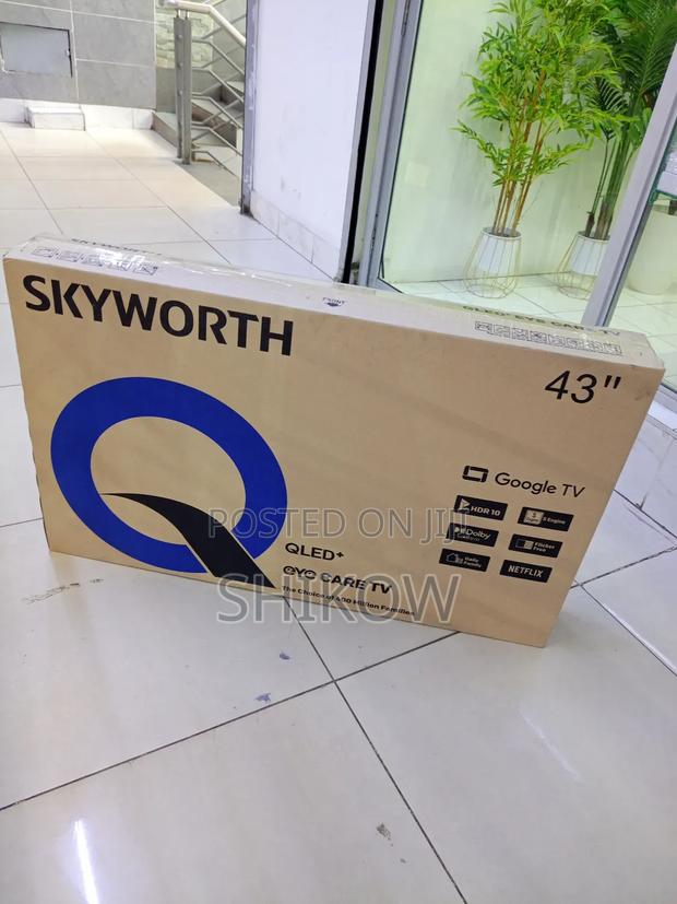 Skyworth 43-Inch Qled+ Google Tv.