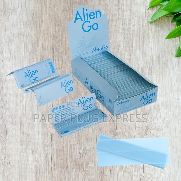 Aliengo Blue Rolling Papers 1 1/4 Size - main view