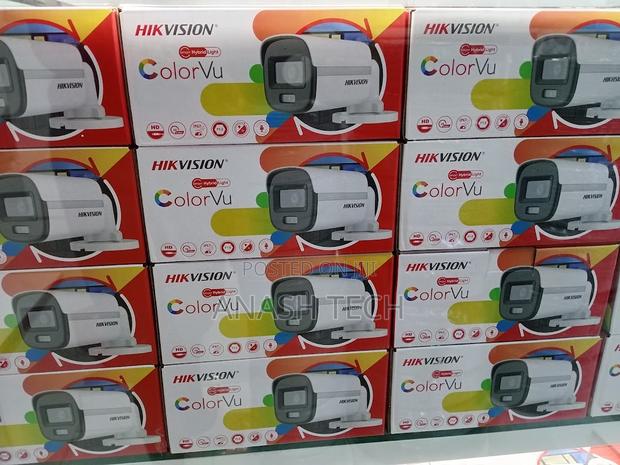 2mp Hikvision Full Color CCTV Night Vision Cameras With Audio