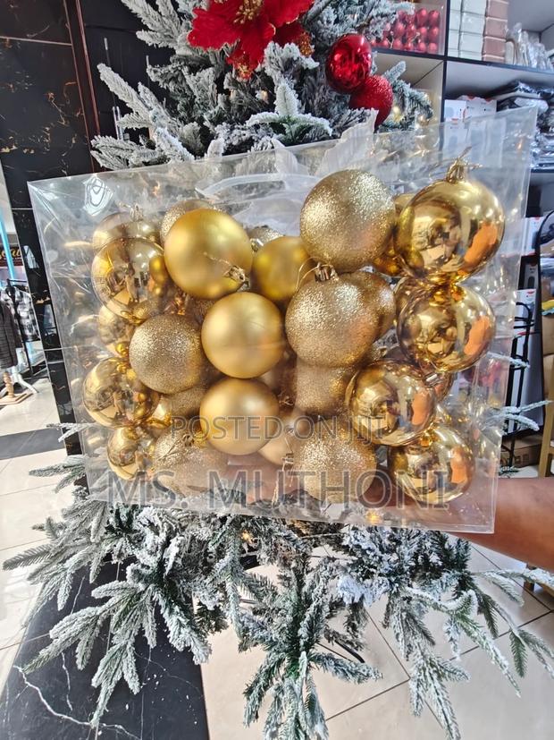 8 Cm 40pcs Christmas Balls - thumbnail 4
