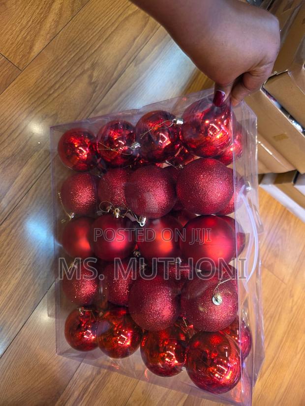 8 Cm 40pcs Christmas Balls - thumbnail 3