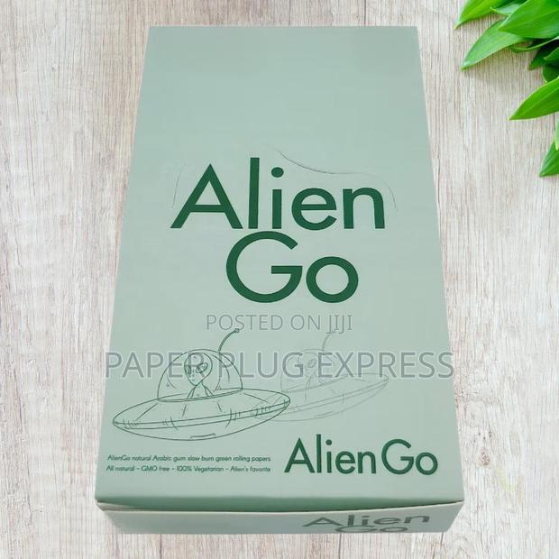 Aliengo Green Rolling Papers – King Size - main view
