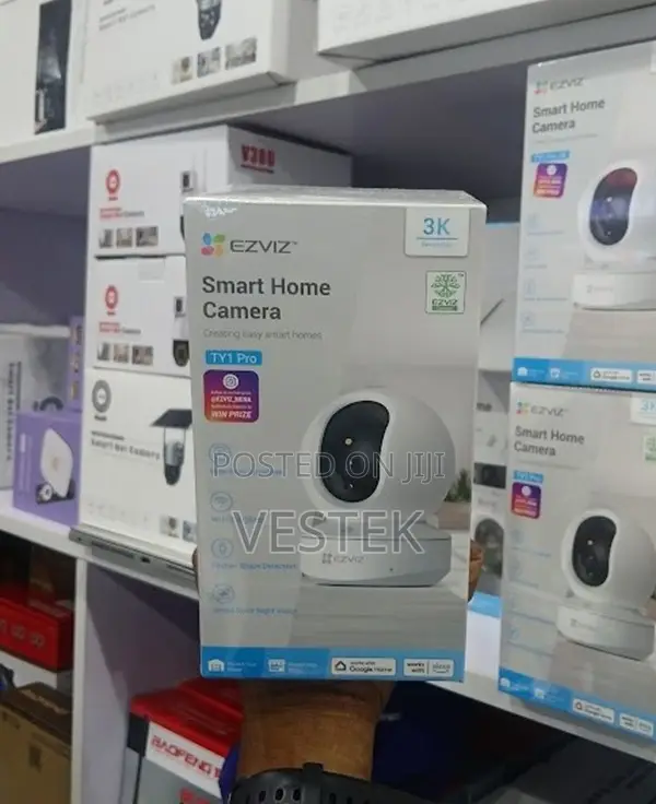  Ezviz Security Camera Pan/Tilt Indoor Dome, Smart Ir Night Vision