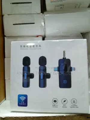 Wireless Lapel Mic With Noise Cancellation For Vlogging