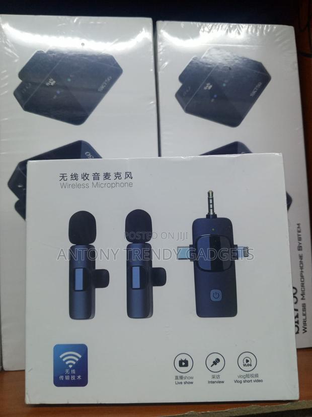 Plug & Play 3-in-1 Wireless Mic Set For iPhone & Android - thumbnail 2