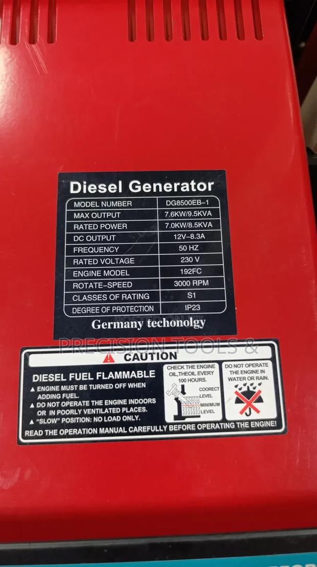 Pulsar 9.5kva Diesel Generator - thumbnail 2
