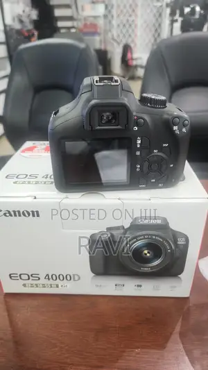 Canon Camera Eos 4000d Kit With Free Bag