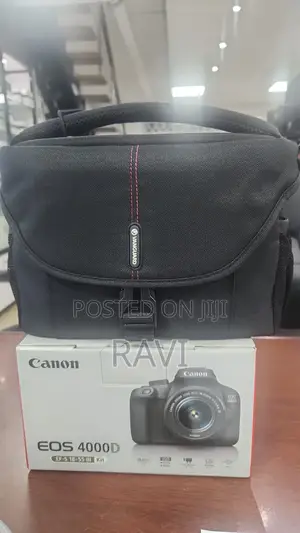 Canon Camera Eos 4000d Kit With Free Bag
