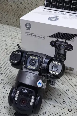 Reliable 4g Triple Lens Dual Lens Solar Camera With Backup Battery