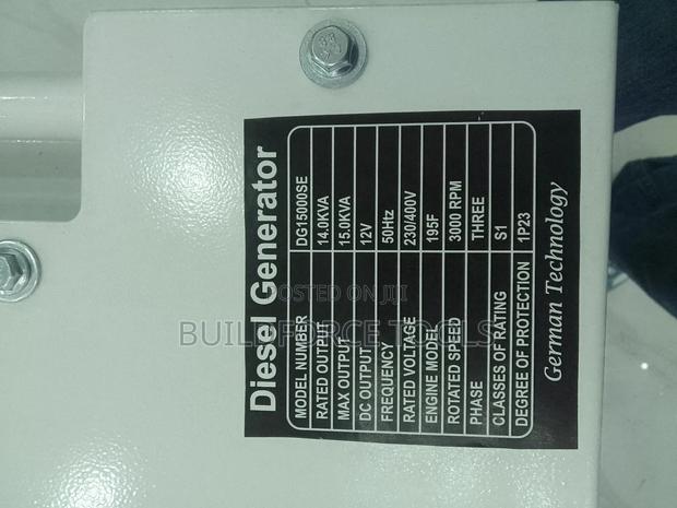 Pulsar 15kva Dual Phase Heavy Duty Diesel Silent Generator - thumbnail 3