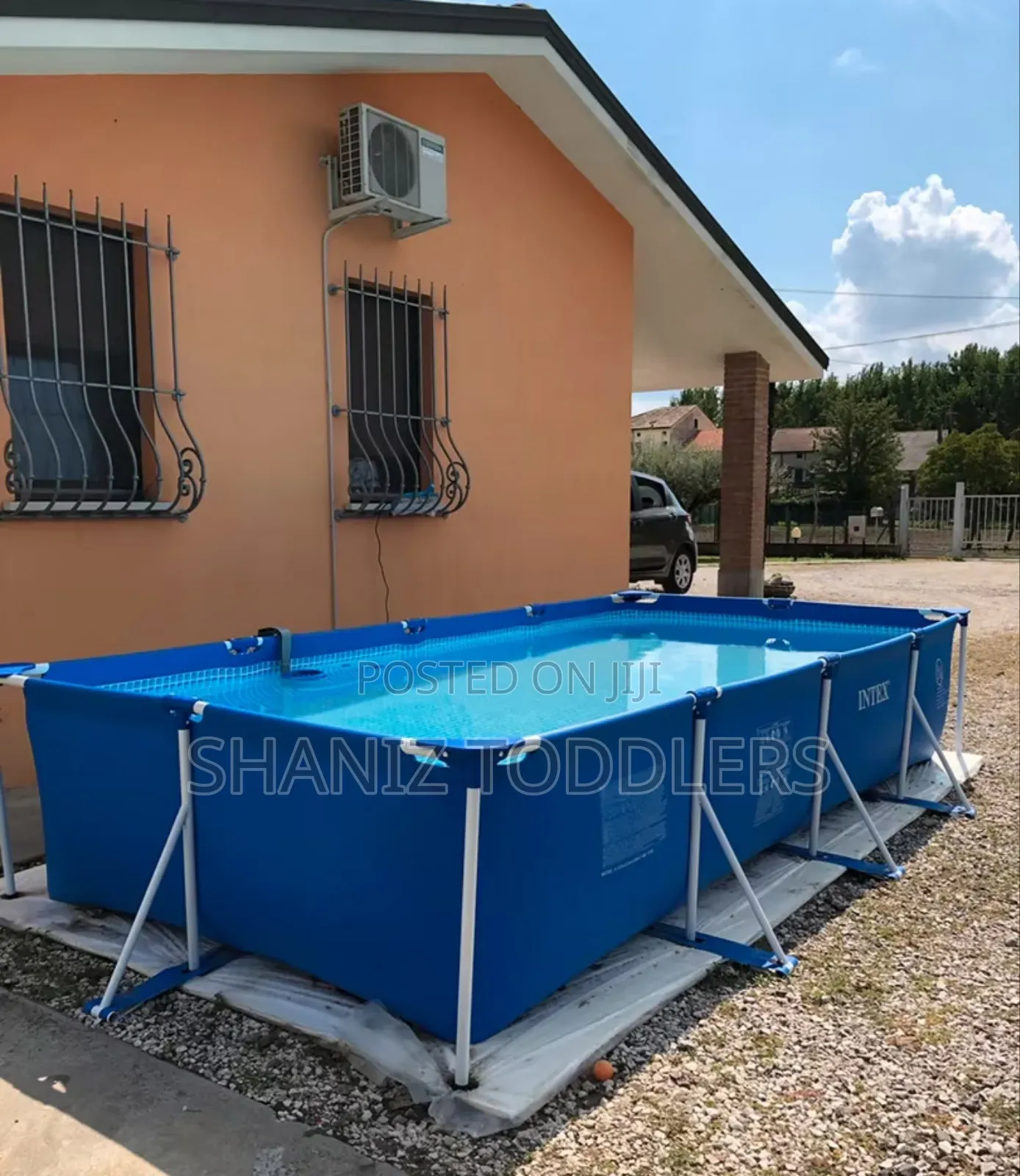 Intex Heavy Duty Frame Rectangular Swimming Pool