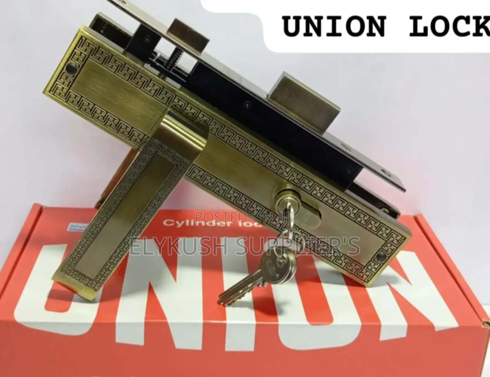 Union Single Pin Steel Lock
