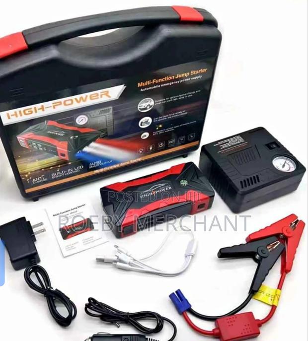 Car Jump Starter Kit/50800mah Capacity Jump Starter