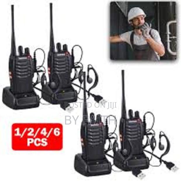 Baofeng Bf-888s Pair – Two-Way Radios With Charging Dock Accessories