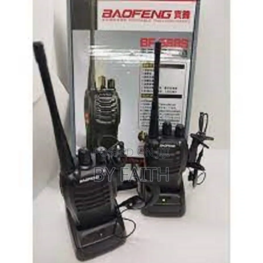 Baofeng Bf-888s 2-Pack Radio–Durable Two-Way Walkie Talkies for Teams