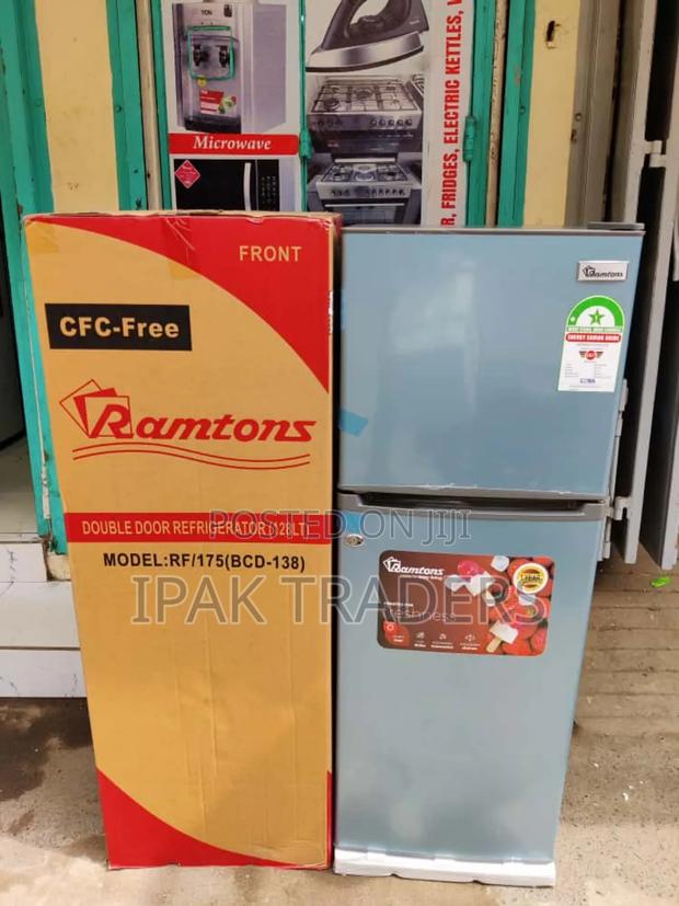 *Ramtons Fridge Double Fridge 128litres Rf175 - main view