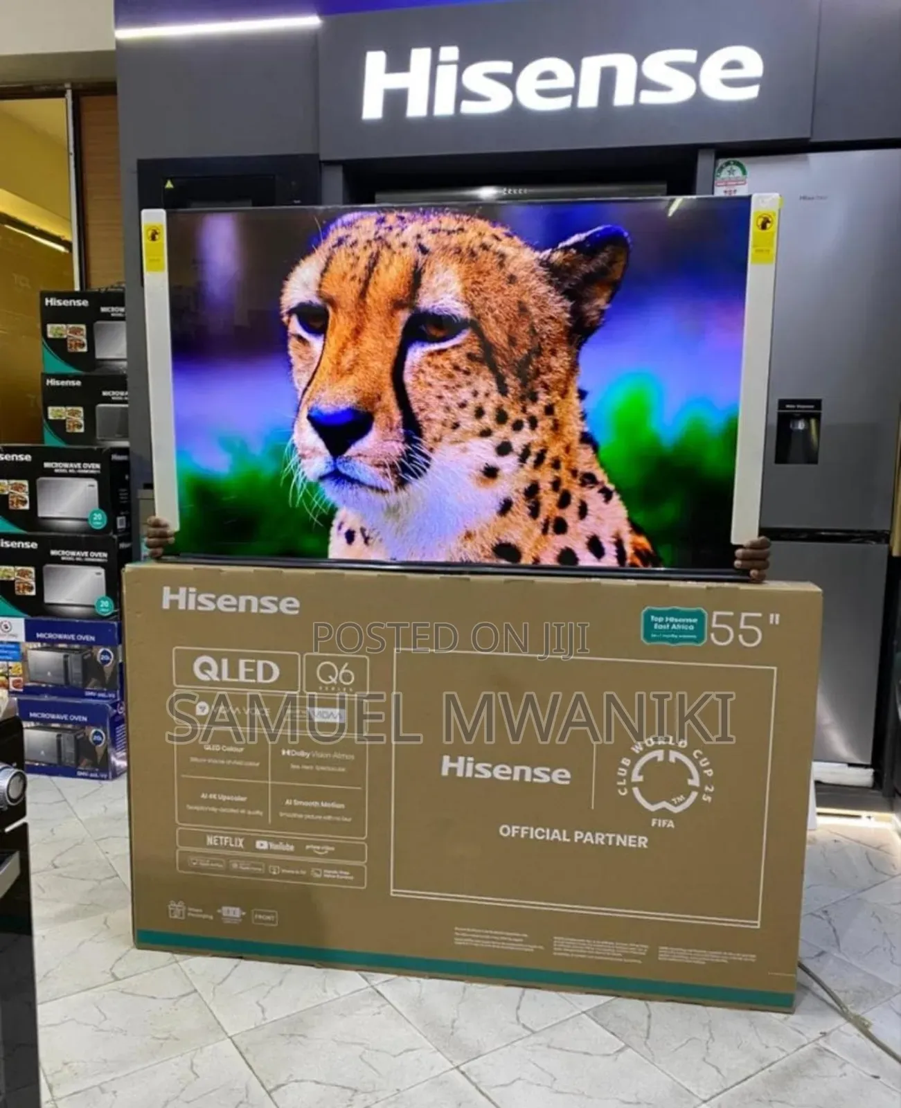 Hisense 55" Smart Uhd Qled Tv Q6 Series Latest Model