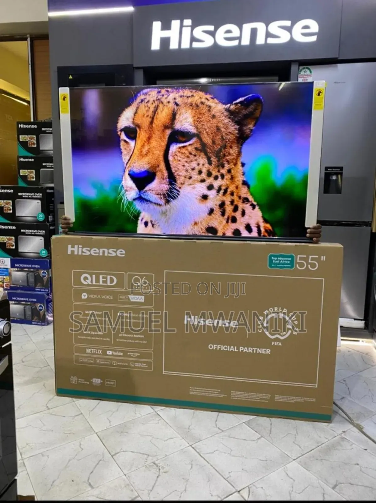 Hisense 55" Smart Uhd Qled Tv Q6 Series Latest Model