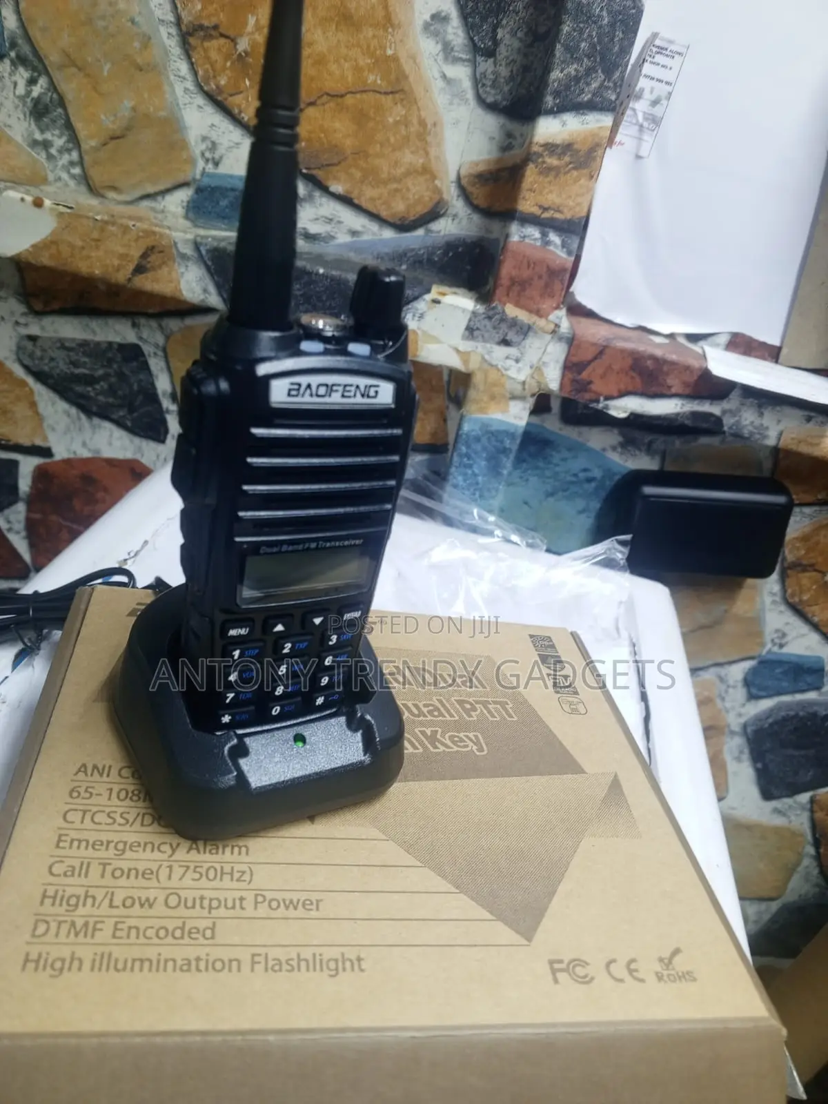 Professional Baofeng Uv-82 Portable Walkie Talkie 5w–8w