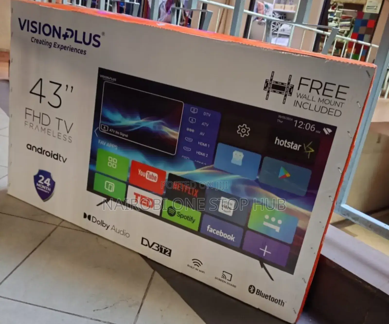 Vision Plus 43inch Android Tv