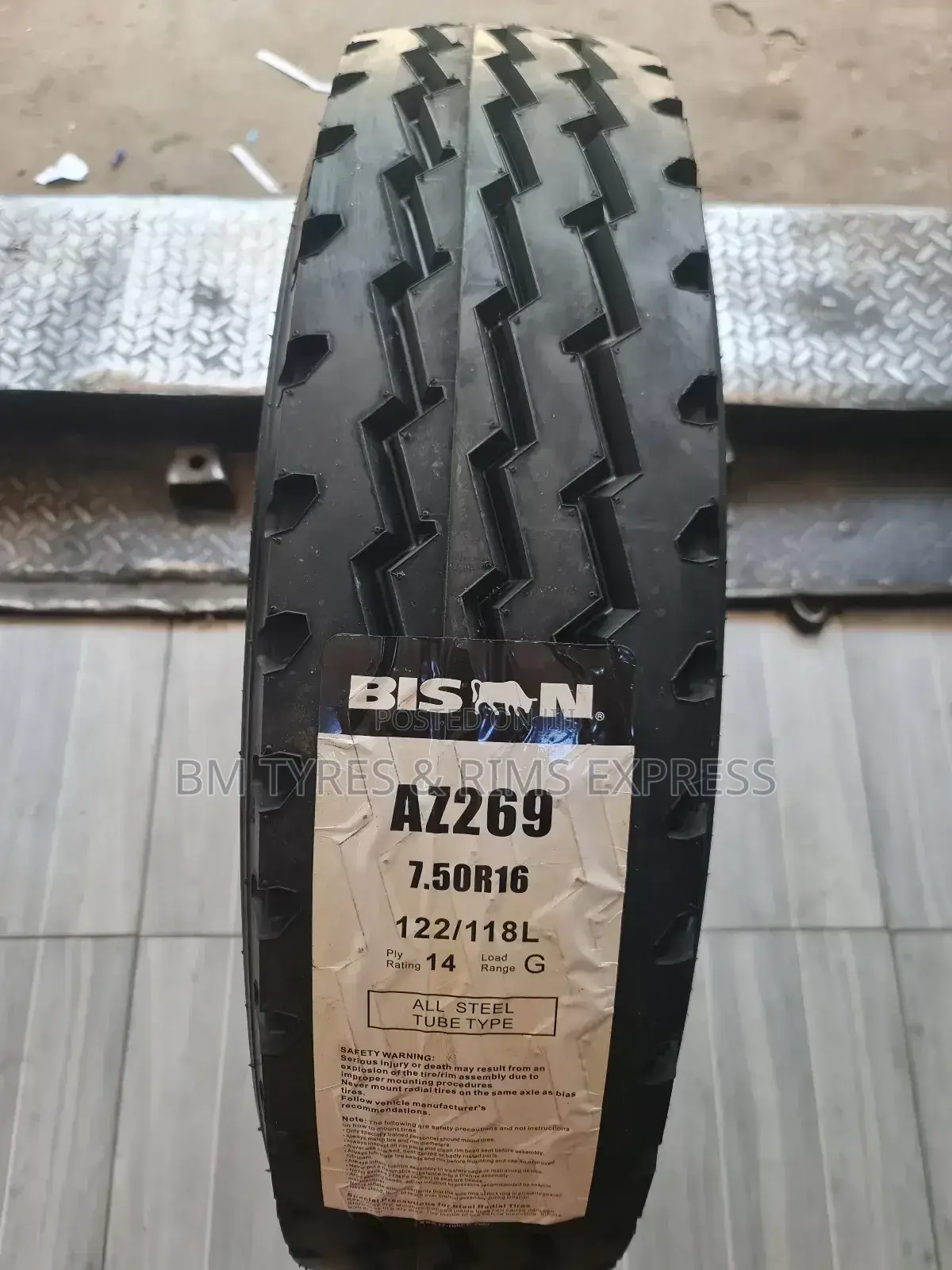 750 R16 Bison Tyres (Allposition)