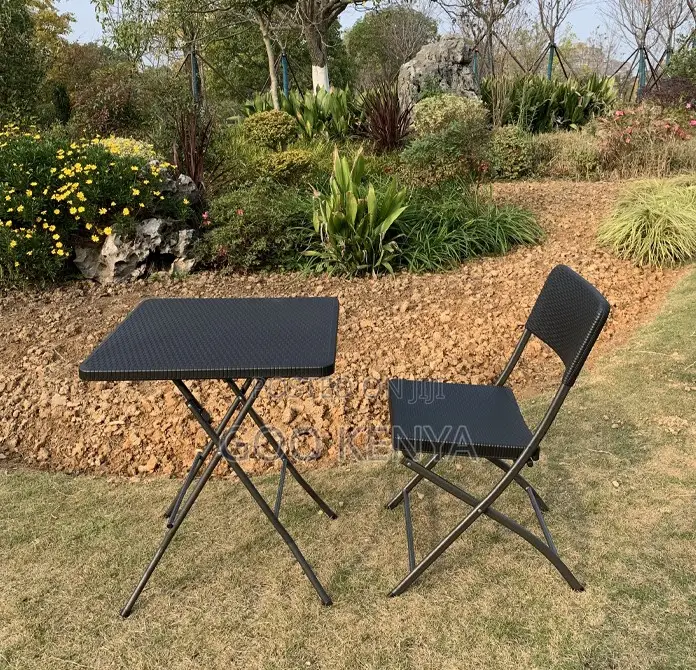 Home Table; Adjustable Height Outdoor Portable Folding Table .