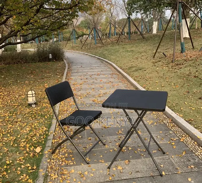 Home Table; Adjustable Height Outdoor Portable Folding Table .