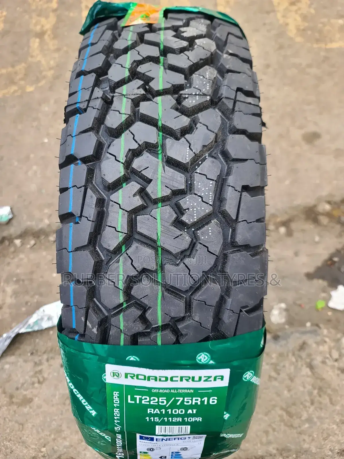 LT 225 /75 R16 Roadcruza TYRES RA1100 All-Terrain, Off-Road]