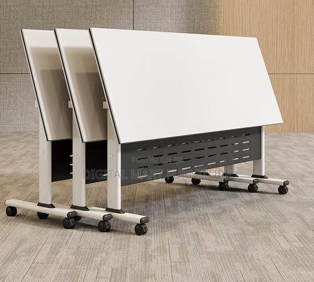 Office Table: Foldable MDF Meeting Table - thumbnail 5