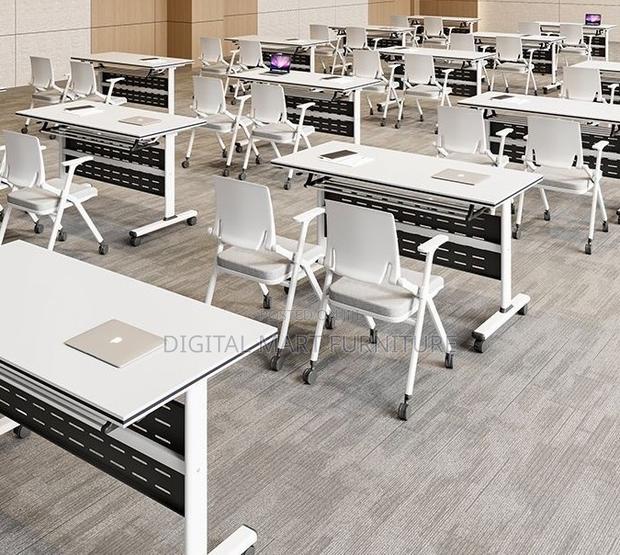 Office Table: Foldable MDF Meeting Table - thumbnail 6