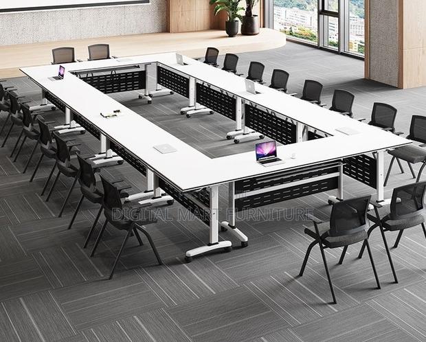 Office Table: Foldable MDF Meeting Table - thumbnail 8