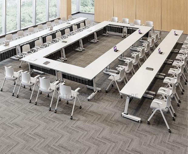 Office Table: Foldable MDF Meeting Table - thumbnail 9