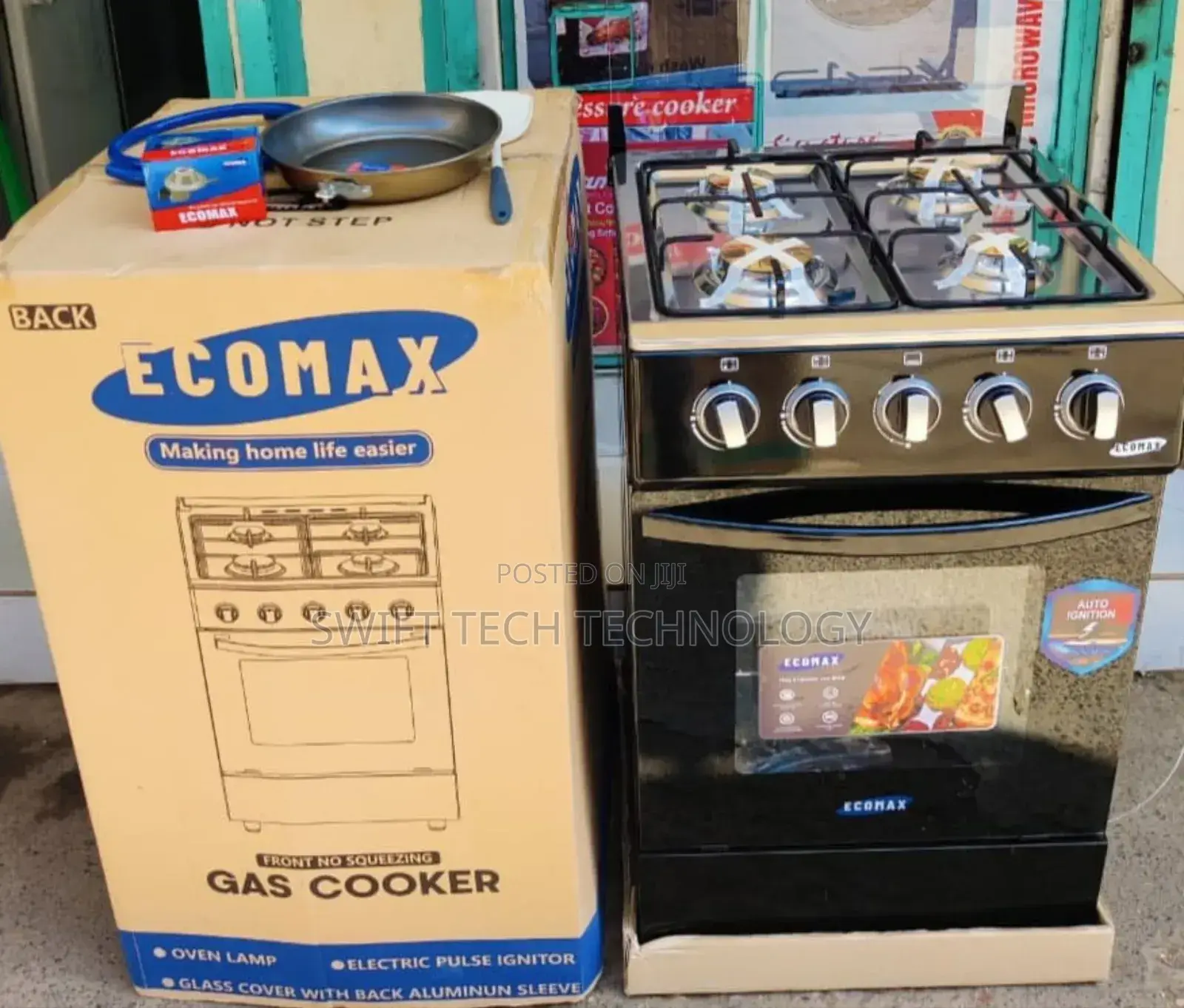 Ecomax 50*55cm Standing Cooker