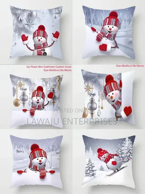 Christmas Throw Pillow Case