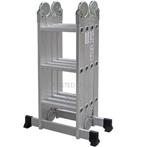 Multi-Function Aluminium Folding Articulated Ladder 4 X 3 Steps - thumbnail 2