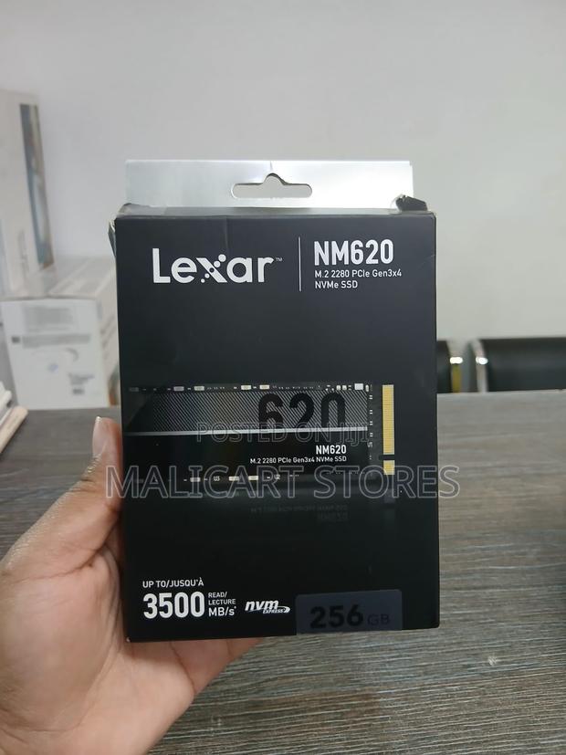 Lexar Lnm620 Internal SSD M.2 Pcie Gen 3*4 Nvme 2280 – 256gb
