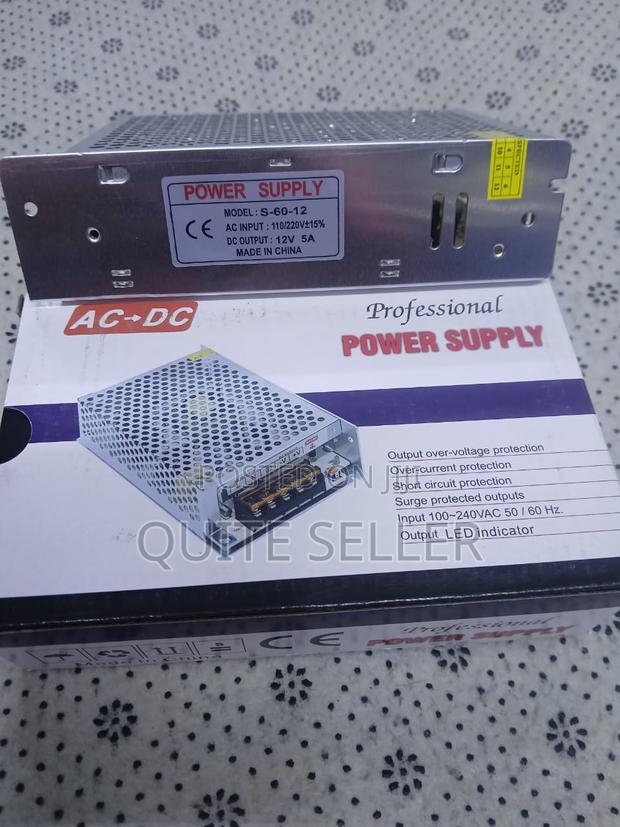 Ac to Dc Conversion 5a Power Supply