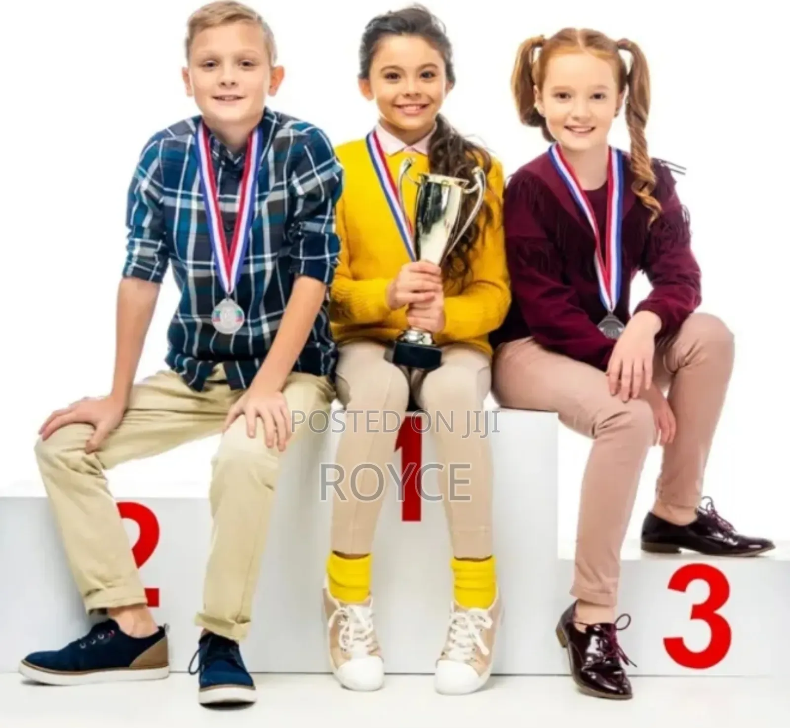 3pc Sports Medal -5cm