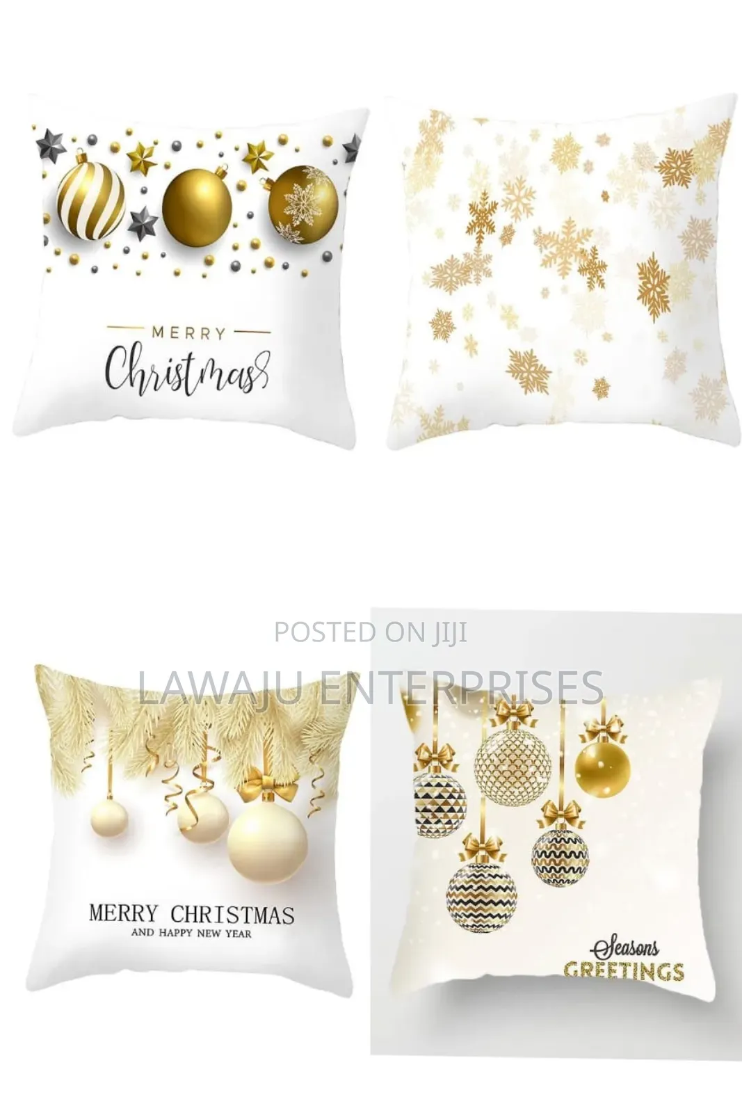 Linen Throw Pillow Case