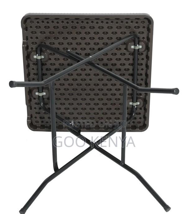 Home Table; Durable Folding Outdoor Table for Garden and Gatherings - thumbnail 2