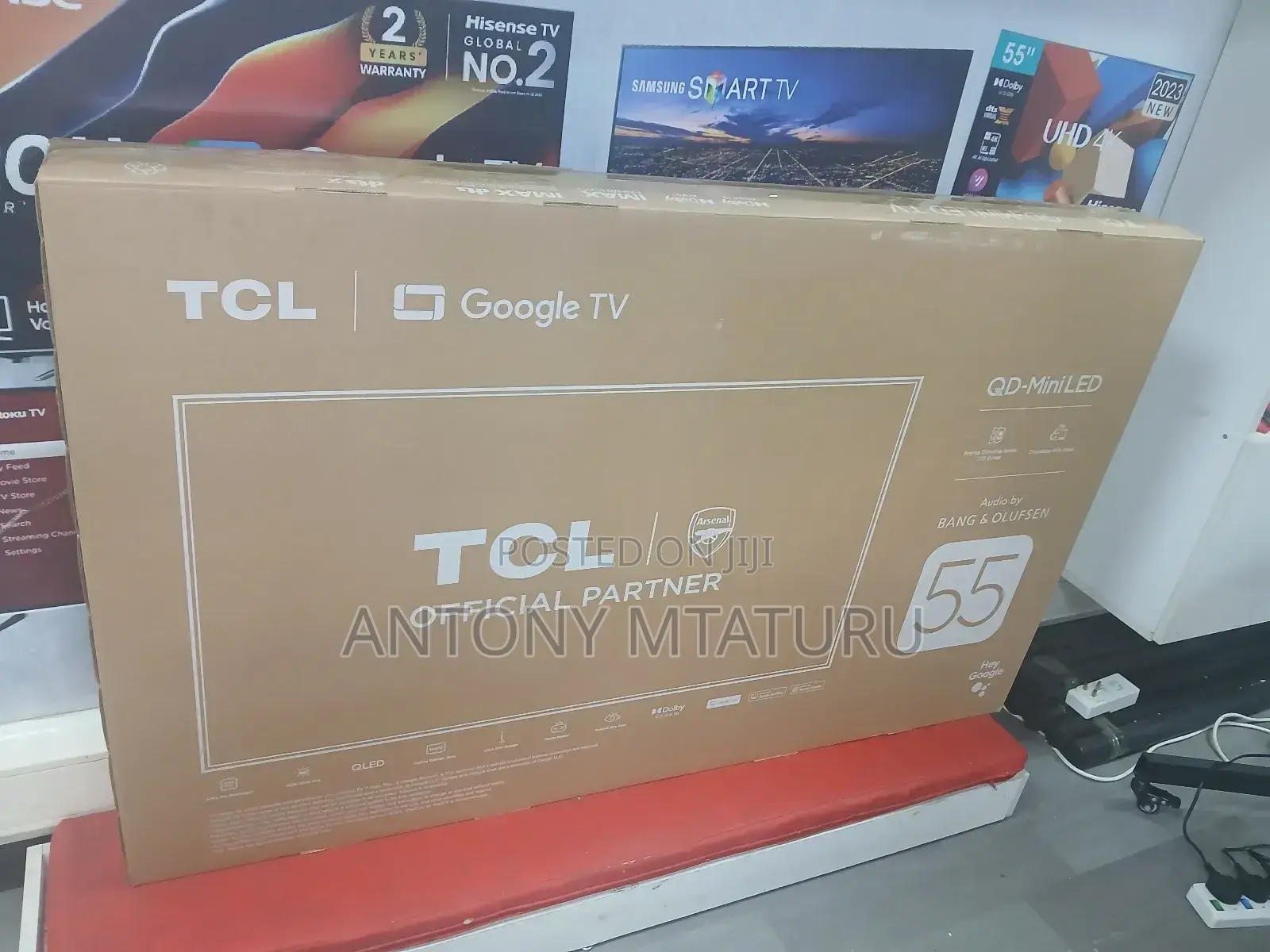 TCL 55c7k 55 Inch Premium Qd-Miniled Tv