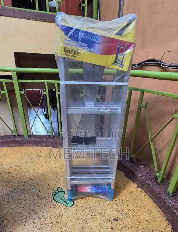 Strong Aluminum Ladders 4steps by 3m (3.7m)