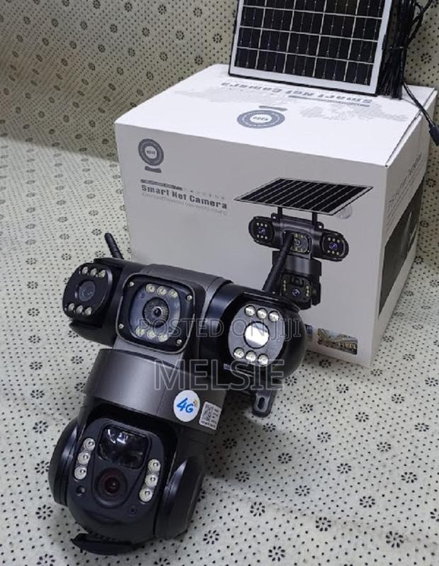 4g Connectivity V380 4g PTZ Solar Camera: A Complete Security Solution - main view