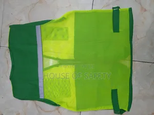 Green With Mesh Half Jackets