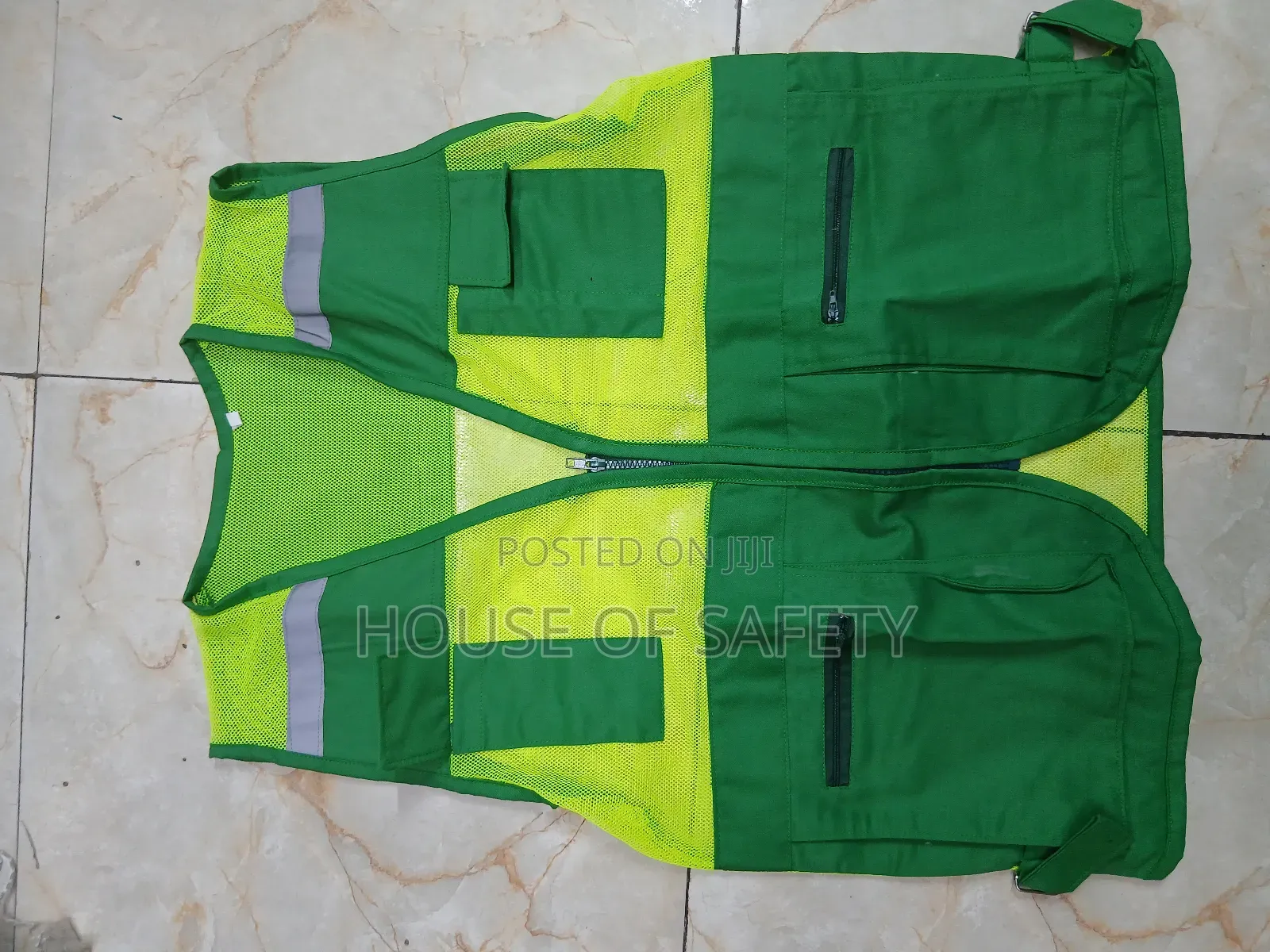 Multiple Large Pockets, Half Coats With Reflectors