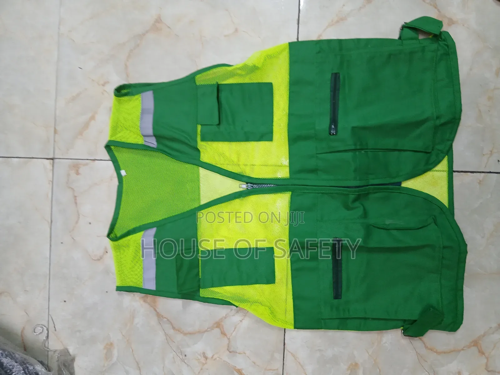 Multiple Large Pockets, Half Coats With Reflectors