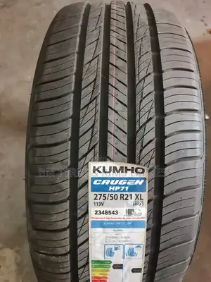 275 /50 R21 Khumo Tyres (Highway Terrrain)