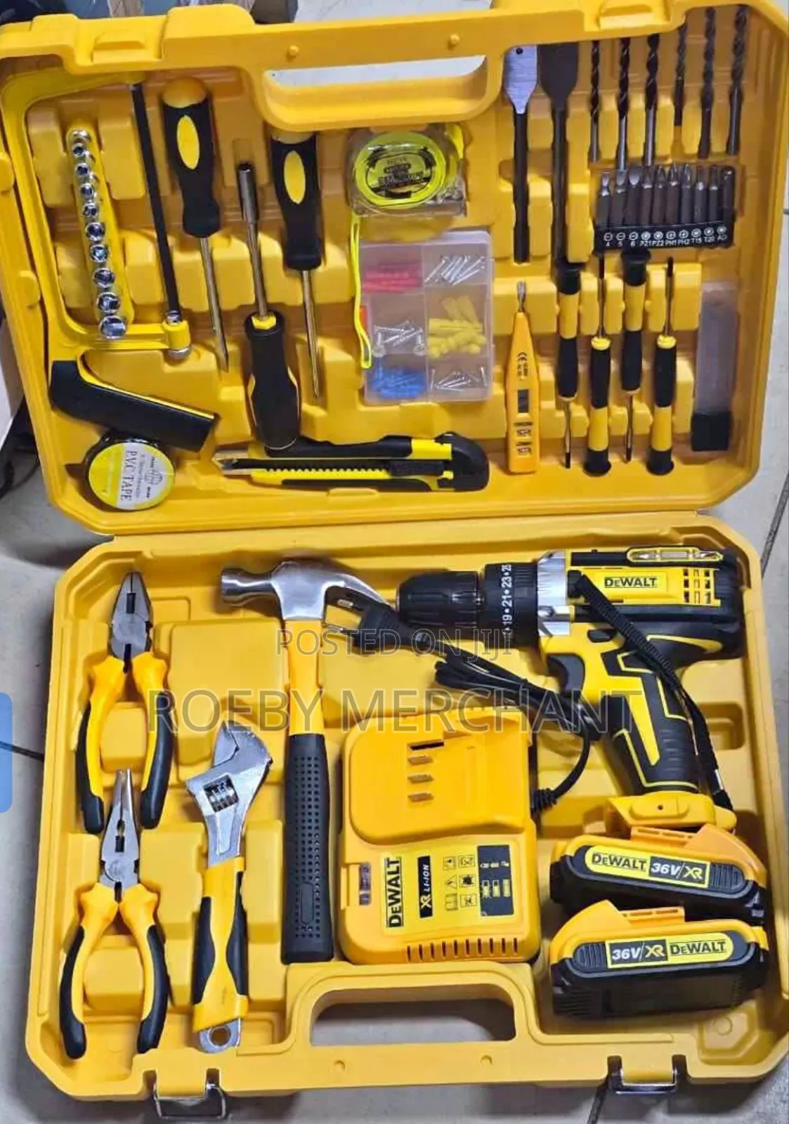 Dewalt Cordless Drill Set/Rechargeable Dewalt Drill Machine