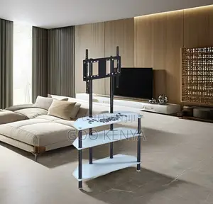 Home Tv Stand; Modern Floor Stand Tv Cabinet With Mounting Bracket