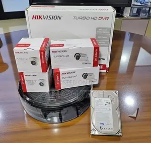 Hivission Ir 4 Full Kit With 500 Gb Wd HDD CCTV Camera